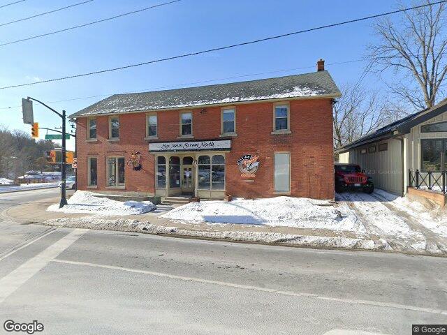 Street view for Welcome Cannabis, 6 Main St N, Campbellville ON