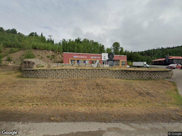 Street view for Crossroads Cannabis, 166 Hwy 16, Burns Lake BC