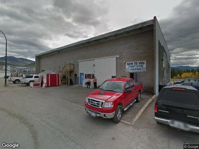 Street view for Elk Valley Cannabis, 127 Centennial Square, Sparwood BC