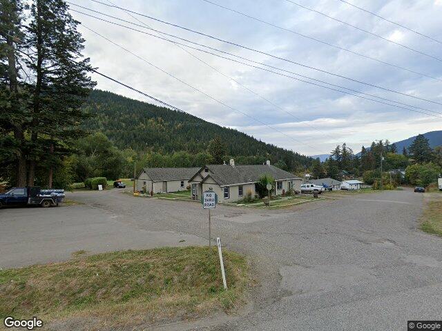 Street view for Highway Cannabis Co, 5661 Highway 97, Falkland BC