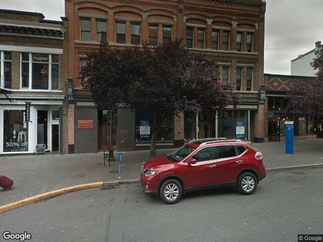 Street view for The Local Leaf Cannabis, 568 Yates St, Victoria BC