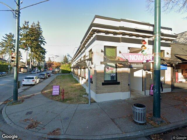 Street view for Cheeky's Cannabis Merchants, 3695 W 4th Ave, Vancouver BC