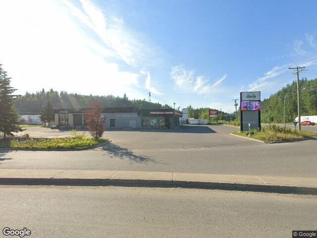 Street view for North Country Cannabis, 6055 Monterey Rd., Prince George BC