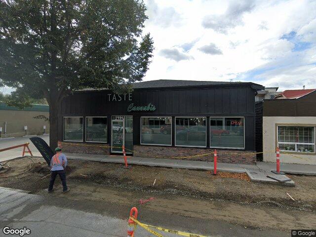 Street view for Taste Cannabis, 279 Tranquille Rd, Kamloops BC