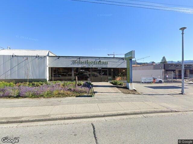 Street view for Bohemian Cannabis Co., 3034 St Johns St, Port Moody BC