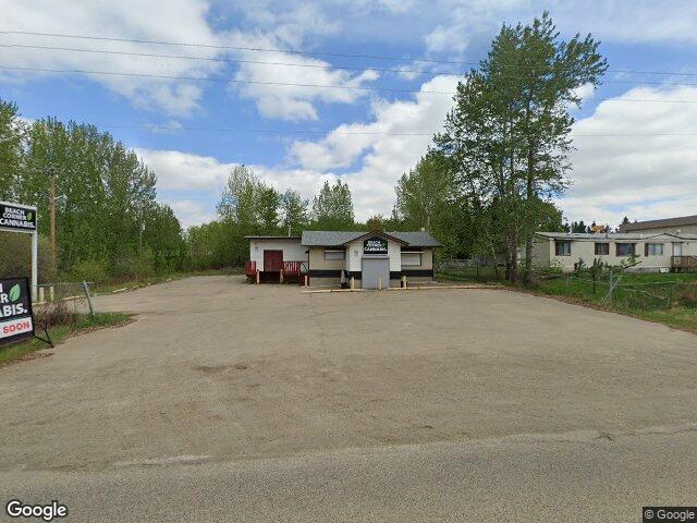 Street view for Beach Corner Cannabis, 53103 Range Rd 15, Parkland County AB