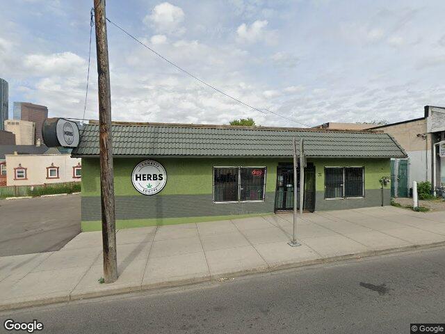 Street view for Herb's Cannabis Shoppe, 37 4 Street NE, Calgary AB