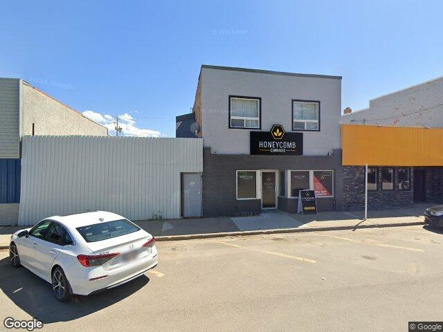 Street view for Honeycomb Cannabis Co, 5314 49 Ave, Taber AB