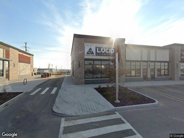 Street view for Lucid Cannabis Trader Ridge, 101-13205 102 St, Grande Prairie AB