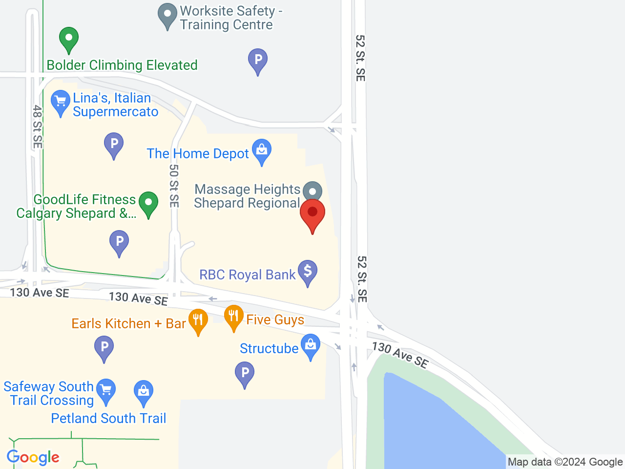 Street map for Plantlife Shepard, 5272 130 Ave SE, Calgary AB