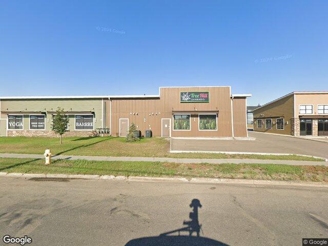 Street view for Tree Hill Cannabis, 109-3704 51 Ave, Lloydminster AB