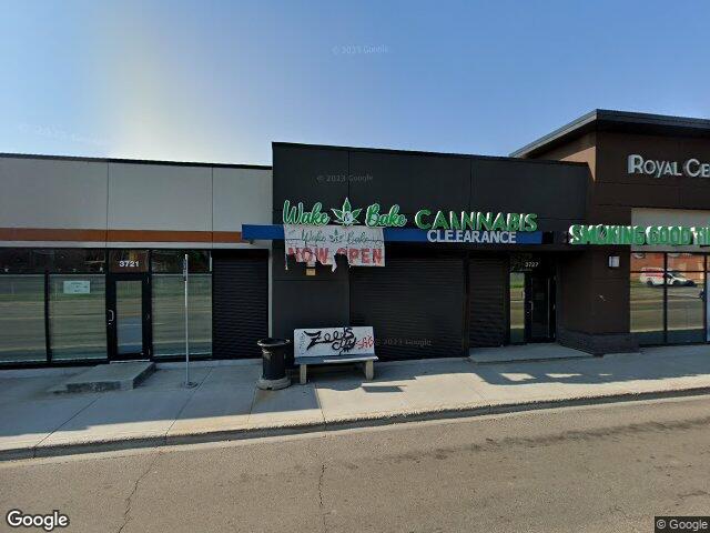 Street view for Wake n' Bake Cannabis, 3725 118 Ave NW, Edmonton AB