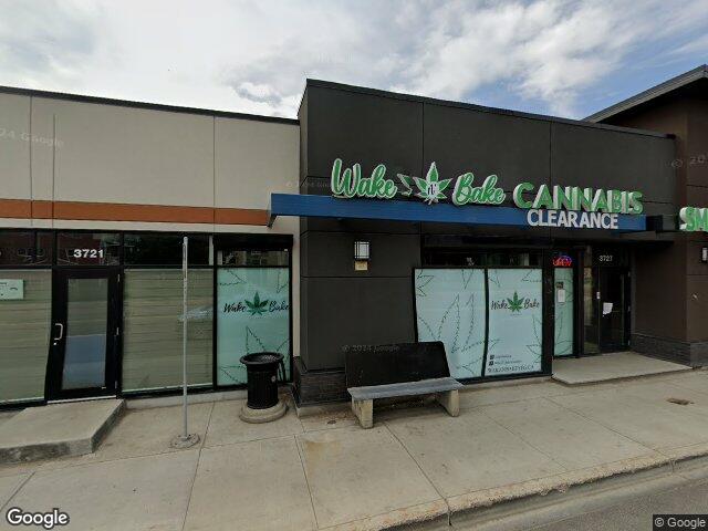 Street view for Wake n' Bake Cannabis, 3725 118 Ave NW, Edmonton AB