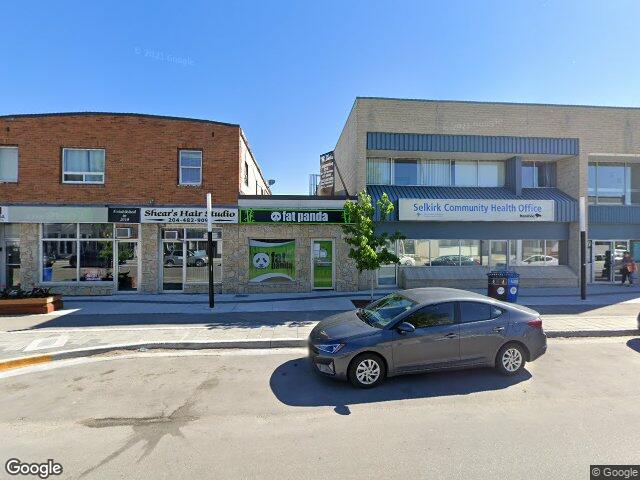 Street view for Fat Panda Vape Shop, 239 Manitoba Ave, Selkirk MB