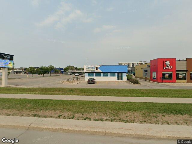 Street view for Delta 9 Cannabis Store, 2081 Pembina Hwy, Winnipeg MB