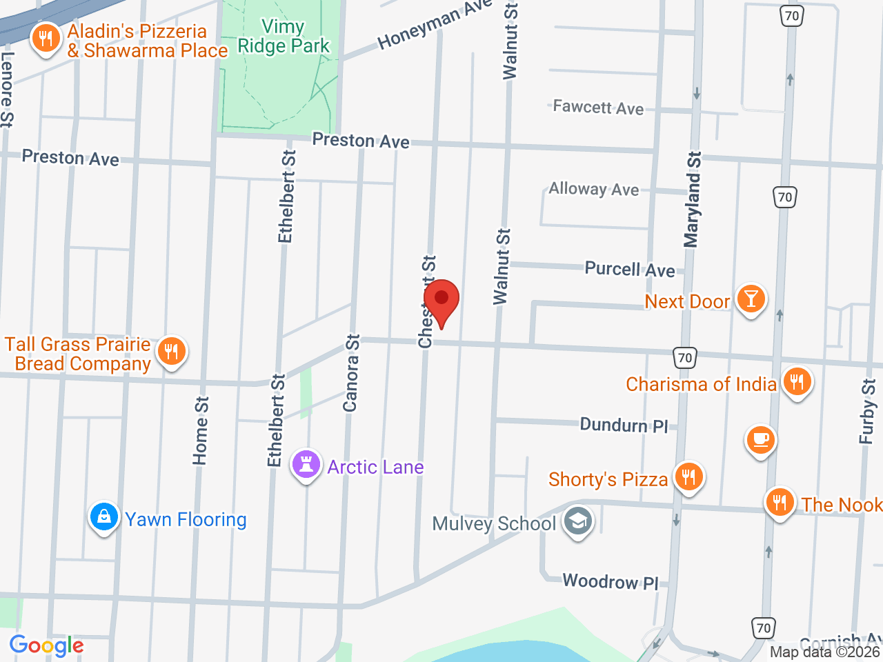 Street map for Sukh Supermarket, 775 Westminster Ave, Winnipeg MB