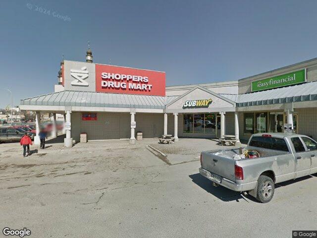 Street view for The Budstop Cannabis, 1155 Main St, Winnipeg MB