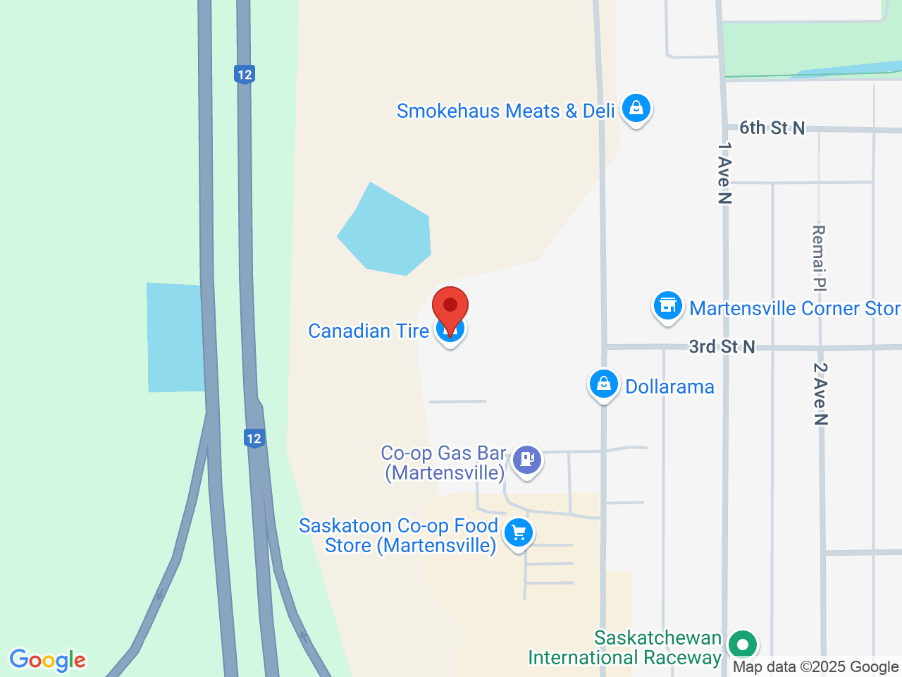 Street map for Canna Cabana, 230 Centennial Dr N #102, Martensville SK