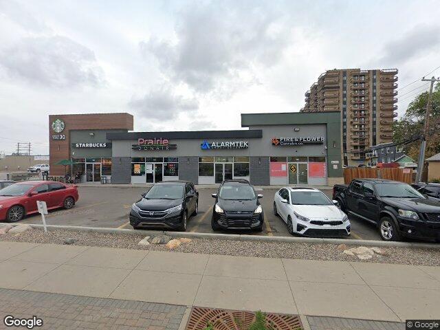 Street view for Fire & Flower Cannabis Co., 130-402 2nd Ave N, Saskatoon SK