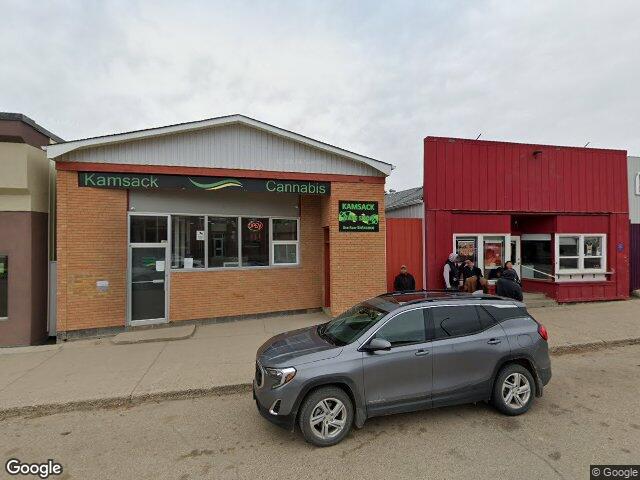 Street view for Kamsack Cannabis, 337 3rd Ave S, Kamsack SK