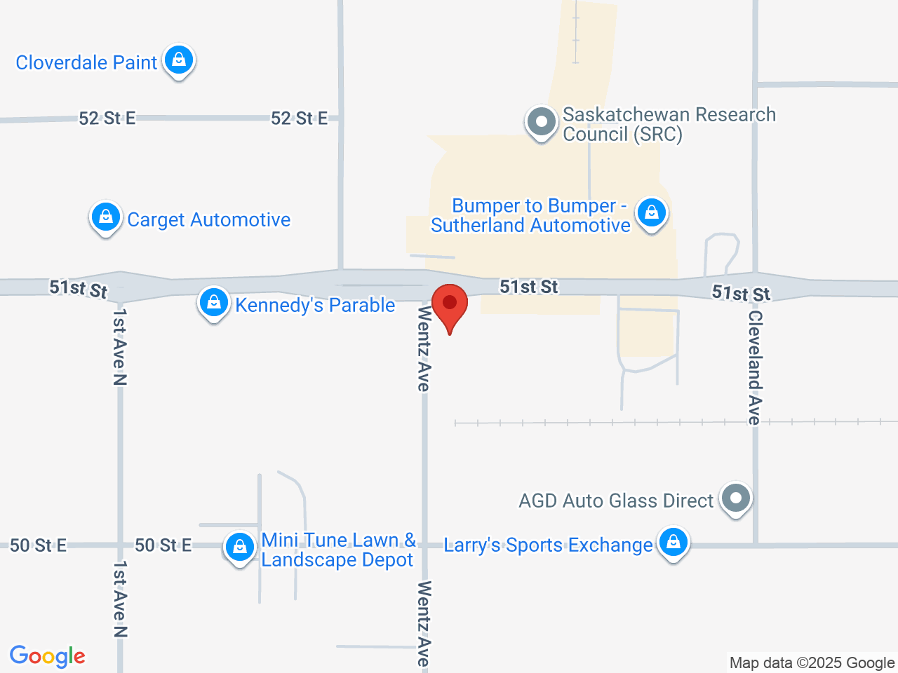 Street map for The Pot Shack, 