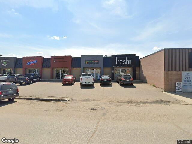 Street view for 5Buds Cannabis, 120 Railway Ave, Weyburn SK