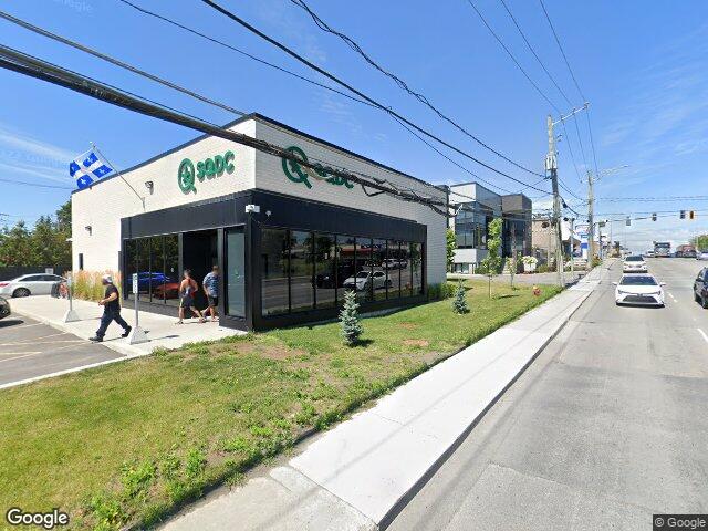 Street view for SQDC Chomedey, 2160 boulevard des Laurentides, Laval QC