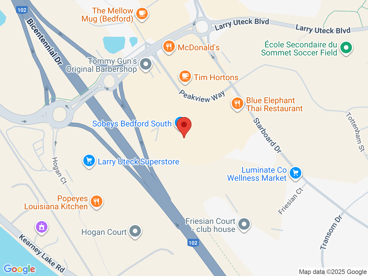 Street map for NSLC Signature, 55 Peakview Way, Halifax NS