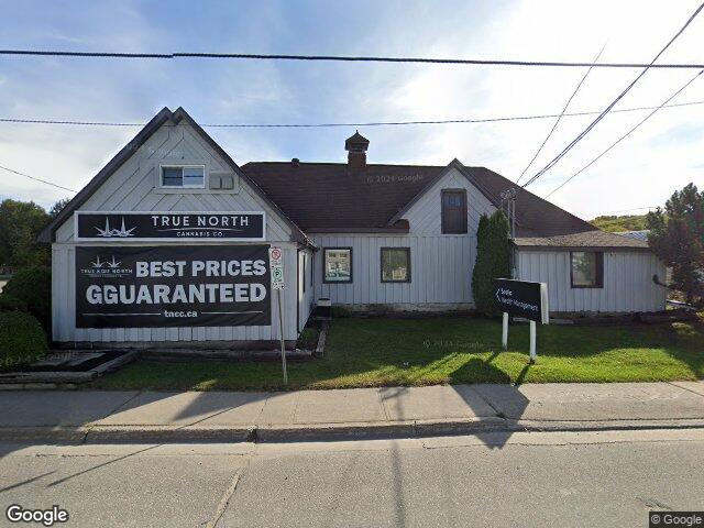 Street view for True North Cannabis Co., 324 Whitewood Ave, New Liskeard ON