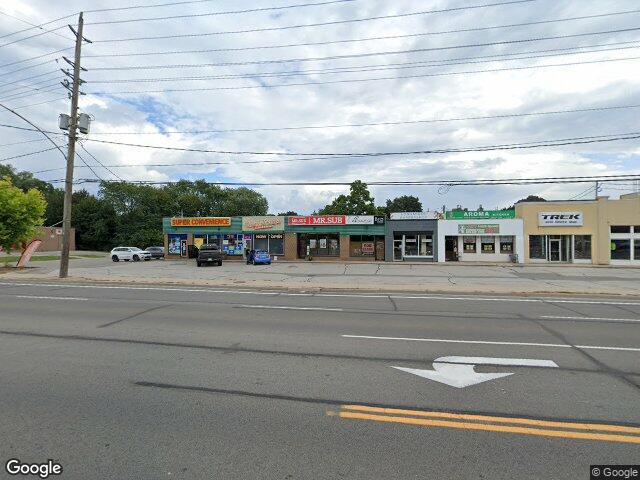 Street view for Uncle Louie's Cannabis Shop, 574 Plains Rd E, Burlington ON