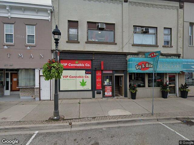 Street view for VIP Cannabis Co., 33 Arthur St S, Elmira ON