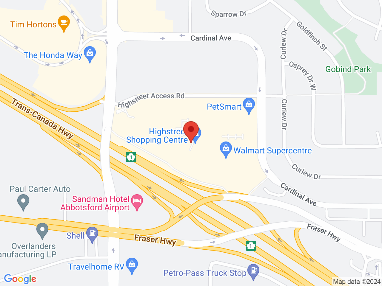 Street map for BC Cannabis Store, 3122 Mount Lehman Rd, Abbotsford BC