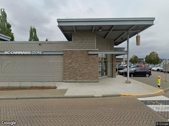 Street view for BC Cannabis Store, 7300 Market Crossing, Burnaby BC