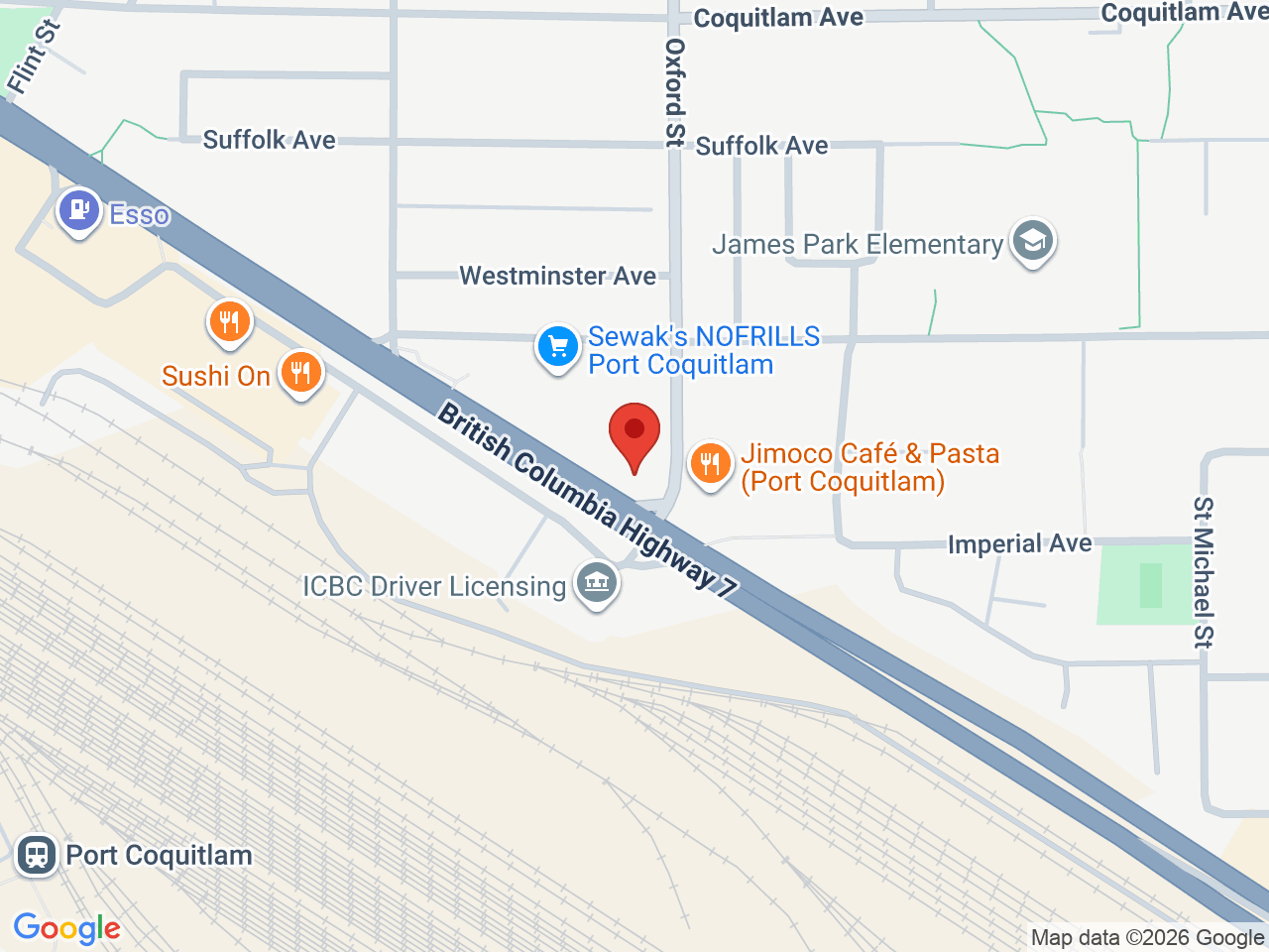 Street map for BC Cannabis Store, 1971 Lougheed Hwy, Port Coquitlam BC
