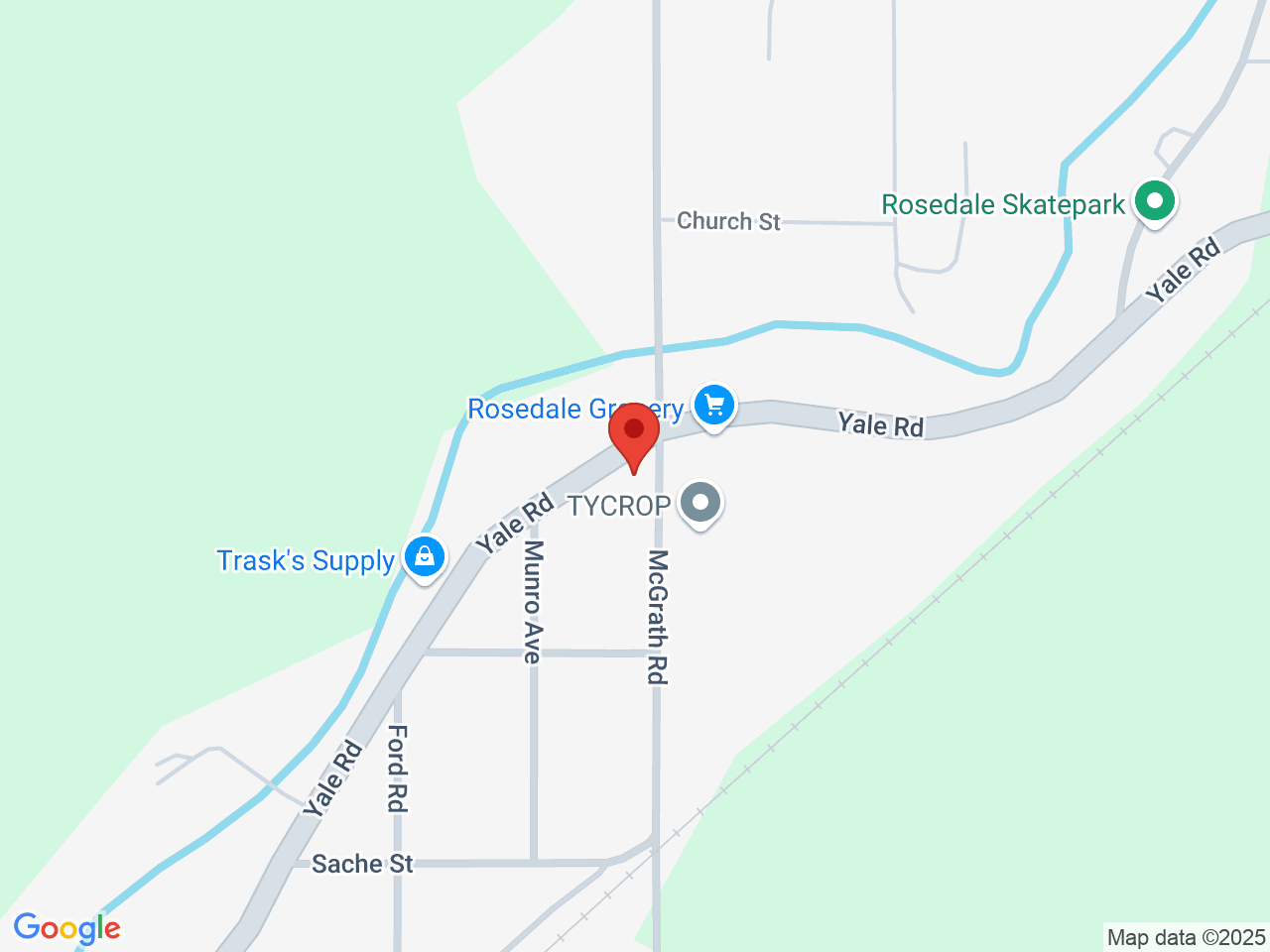 Street map for Dutch Brothers Buds, 51296 Yale Rd, Chilliwack BC