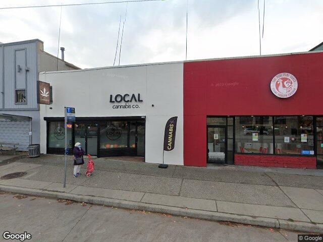Street view for Local Cannabis Co, 726 Kingsway, Vancouver BC