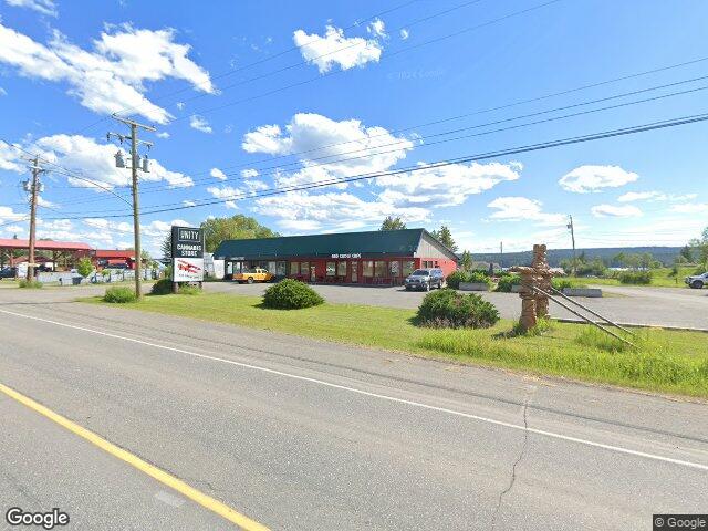 Street view for Unity Cannabis, 4842 Hamilton Rd, Lac La Hache BC