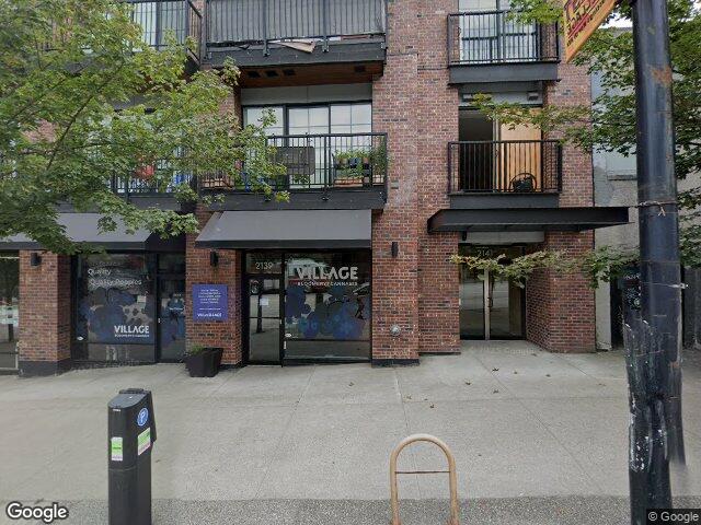 Street view for Village Bloomery, 2139 E Hastings St, Vancouver BC