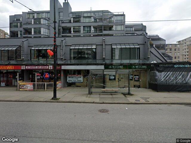 Street view for WestCanna Retail Store, 1286 Robson St, Vancouver BC