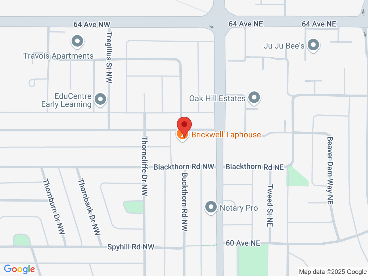 Street map for All The Smoke Premium Cannabis Market, 6219 Centre St N, Calgary AB