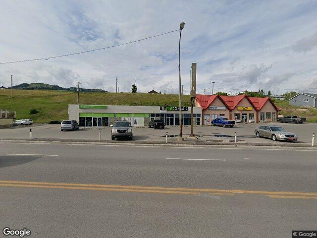 Street view for Atomic Cannabis, 8341 20 Ave, Coleman AB