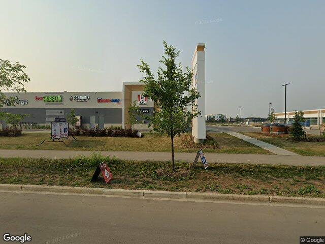 Street view for Cannabis Discounter, 17329 Hiller Rd SW, Edmonton AB