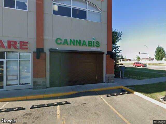 Street view for Cannabis World, 3385 28A Ave NW, Edmonton AB