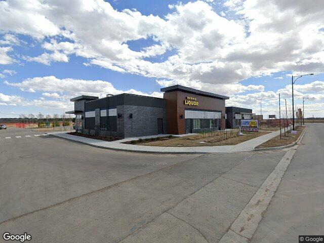 Street view for Crown Cannabis, 8329 Chappelle Way SW, Edmonton AB