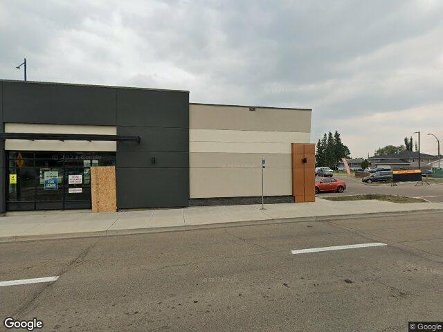 Street view for Doobie Cannabis, 5817 132 Ave NW, Edmonton AB