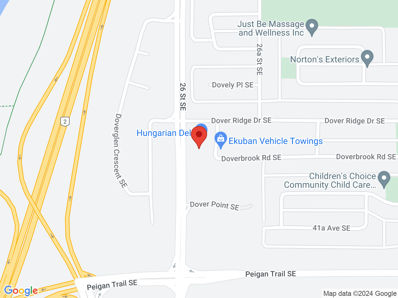 Street map for Dutchman House of Cannabis, 4022 26 St SE, Calgary AB