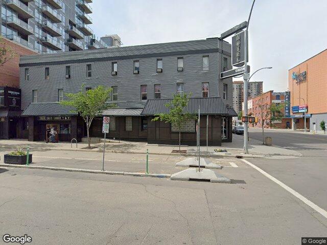 Street view for Hey Bud Cannabis, 10311 103 Ave, Edmonton AB