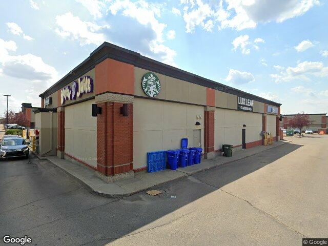 Street view for Lux Leaf Cannabis, 3908 Gateway Blvd NW, Edmonton AB