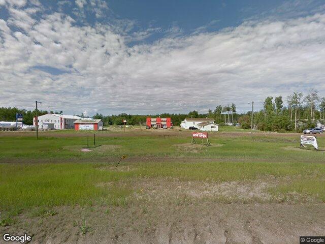 Street view for Mistik Cannabis Co, 223 Moore Dr, Red Earth Creek AB