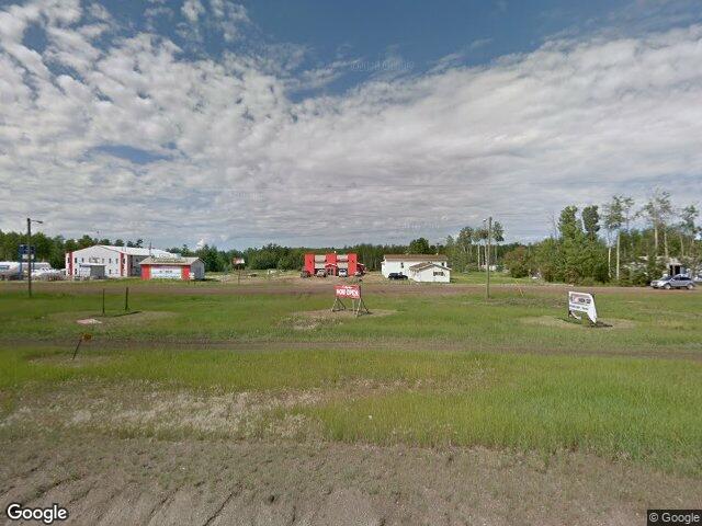 Street view for Mistik Cannabis Co, 223 Moore Dr, Red Earth Creek AB